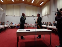 Patrick Bogaerts (opvolger Els Cools) zweert getrouwheid