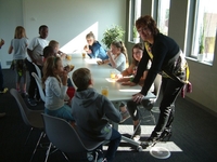 Gerda ontvangt centrumschool in AC