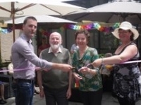 Opening nieuwe binnentuin WZC Herfstvreugde 